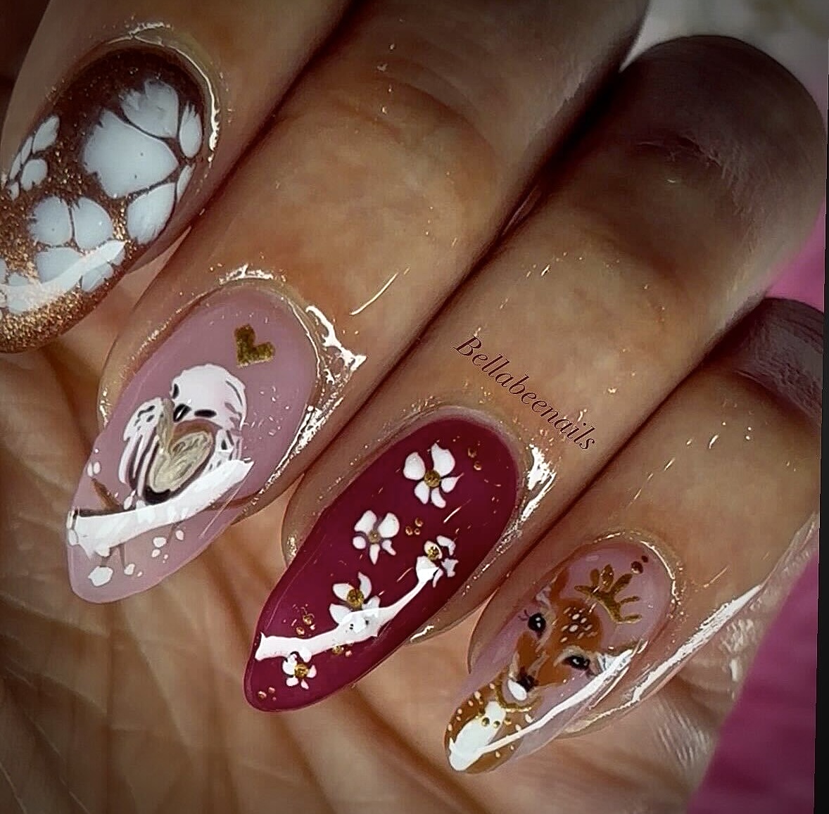 Nail Art Nail Design by Bella